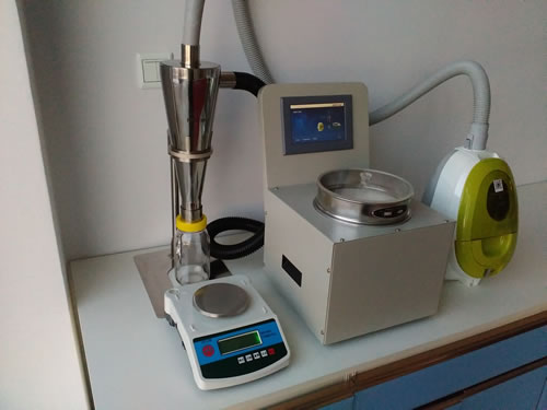 510-58 塑料材料N6-PA聚酰胺纤维（尼龙）专用粒度分布测量仪-气流筛分仪空气喷射筛